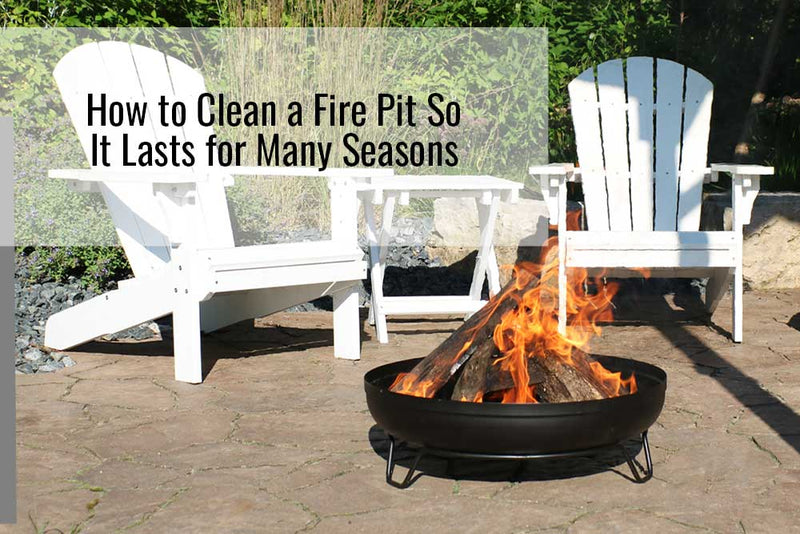 Learn how you can clean a fire pit to improve its longevity.