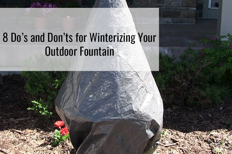 Learn everything you need to know on how to winterize your outdoor fountain this season.