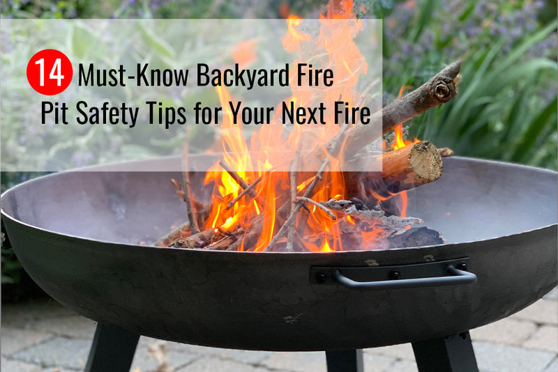 Find out about the 14 must-know backyard fire pit safety tips for your next fire.