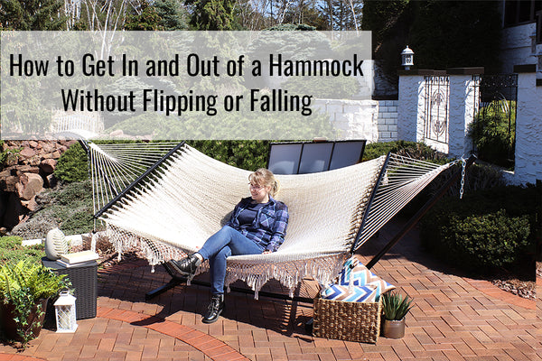 How to Get In and Out of a Hammock Without Flipping or Falling