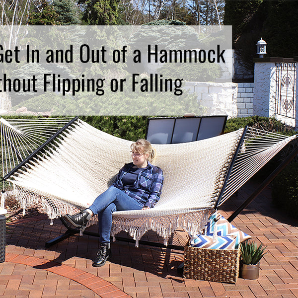 How to Make a Hammock Easier to Exit