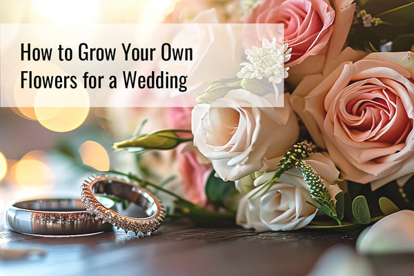How to Grow Your Own Flowers for a Wedding