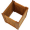 Sunnydaze Meranti Outdoor Square Wooden Planter Box - 16"