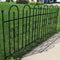 Sunnydaze 2-Piece Decorative Finial Border Fence - 8' Overall