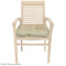 Sunnydaze Set of 2 Olefin Tufted Outdoor Square Patio Cushions