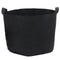 Sunnydaze Black Garden Grow Bags for Vegetables with Carrying Handles