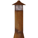 Sunnydaze 70" Outdoor Chiminea Fire Pit - Rustic Finish