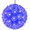 Sunnydaze 5-Inch LED Lighted Hanging Ball Ornament - 5mm Wide Angle