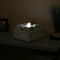 Sunnydaze Square Dynasty Bubbling Indoor Tabletop Fountain - 7"