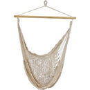 Sunnydaze Large Mayan Hammock Chair - Cotton/Nylon Rope Hanging Swing Seat