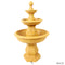 Sunnydaze Tropical 3-Tier Garden Water Fountain - 40" H