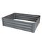 Sunnydaze 47-Inch Steel Rectangle Raised Garden Bed - Multiple Colors