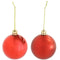 Sunnydaze Holly Jolly 50pc Christmas Ornament Balls