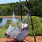 Sunnydaze Outdoor Extra Large Hanging Caribbean Hammock Chair