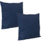 Sunnydaze Indoor/Outdoor Decorative Throw Pillow Set of 2 - 17-Inch - Color Options
