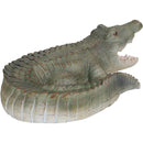 Sunnydaze Chloe the Crabby Crocodile Indoor/Outdoor Garden Statue - 18"