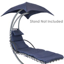 Sunnydaze Hanging Lounge Chair Replacement Cushion and Umbrella