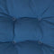 Sunnydaze Set of 2 Olefin Tufted Outdoor Square Patio Cushions