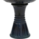 Sunnydaze Double Tier Outdoor Ceramic Fountain with LED Lights - 38"