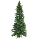 Sunnydaze Tall and Stately Slim Artificial Unlit Christmas Tree