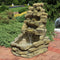 Sunnydaze Stone Falls Outdoor Fountain - 37" H