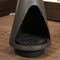 Sunnydaze Outdoor Wood-Burning Open-Access Chiminea with Poker - 56"