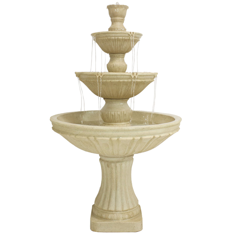 Classic 3-Tier Designer Fountain by Sunnydaze Decor