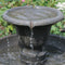 Sunnydaze Streaming Falls 2-Tier Outdoor Fountain - 25" H