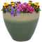 Sunnydaze Resort Glazed Ceramic Planter - 13"