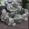 Sunnydaze Rocky Ravine Outdoor Water Fountain - 18" H