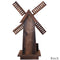 Sunnydaze Outdoor Wood Decorative Dutch Windmill - 34"