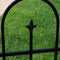 Sunnydaze 2-Piece Decorative Finial Border Fence - 8' Overall