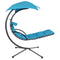 Sunnydaze Floating Chaise Lounge Chair with Umbrella