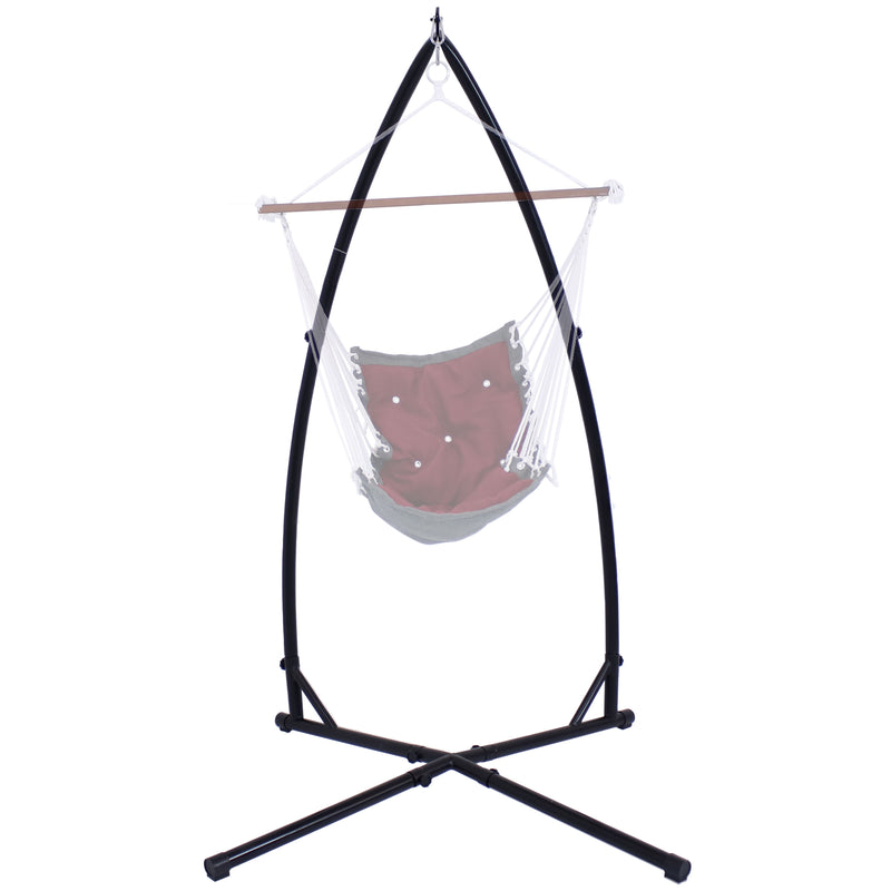 Sunnydaze Durable X-Stand for Hanging Hammock Chairs