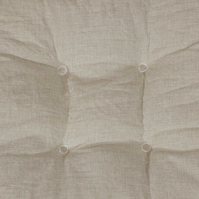 Sunnydaze Set of 2 Olefin Tufted Outdoor Square Patio Cushions