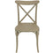 Sunnydaze Bellemead Outdoor Plastic Patio Dining Chair - Coffee