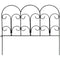 Sunnydaze 5 Piece Victorian Border Fence Set, 7.5 Overall Feet