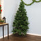 Sunnydaze Unlit Faux Christmas Tree with Hinged Branches and Stand