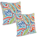 Sunnydaze Polyester Indoor/Outdoor Decorative Throw Pillow Set of 2 - 16-Inch