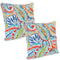 Sunnydaze Polyester Indoor/Outdoor Decorative Throw Pillow Set of 2 - 16-Inch