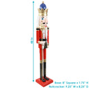 Sunnydaze Balthazar the Protector Indoor Nutcracker Statue - 48"