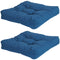 Sunnydaze Olefin Tufted Indoor/Outdoor Square Patio Cushions Set of 2