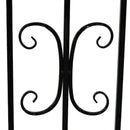 Sunnydaze 2-Piece Decorative Finial Border Fence - 8' Overall