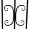 Sunnydaze 2-Piece Decorative Finial Border Fence - 8' Overall