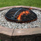 Sunnydaze Outdoor Heavy-Duty Steel Round Fire Pit Spark Screen