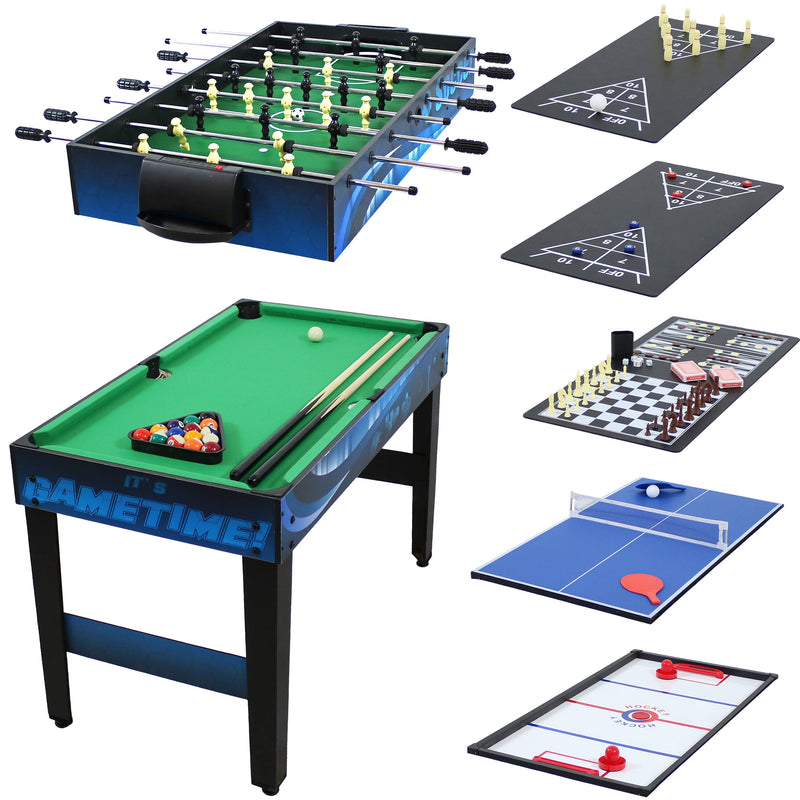 Sunnydaze 40 Inch 10-in-1 Multi-Game Table