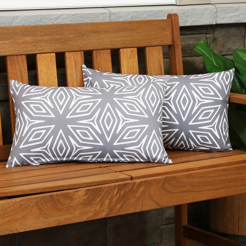 Sunnydaze Indoor/Outdoor Decorative Throw Pillow Covers