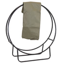 Sunnydaze Firewood Log Hoop Rack - Size & Cover Options Available