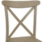 Sunnydaze Bellemead Indoor Outdoor Plastic Patio Dining Chair - Coffee