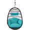 Sunnydaze Penelope Outdoor Hanging Egg Chair with Seat Cushions